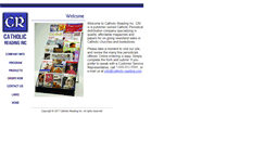 Desktop Screenshot of catholic-reading.com